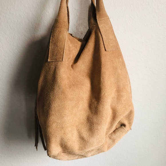 Italian 100% leather fringe bag - Picture 3 of 10